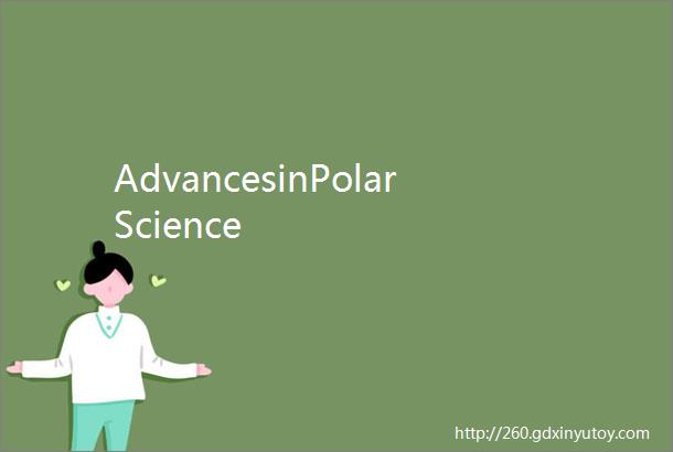 AdvancesinPolarScience